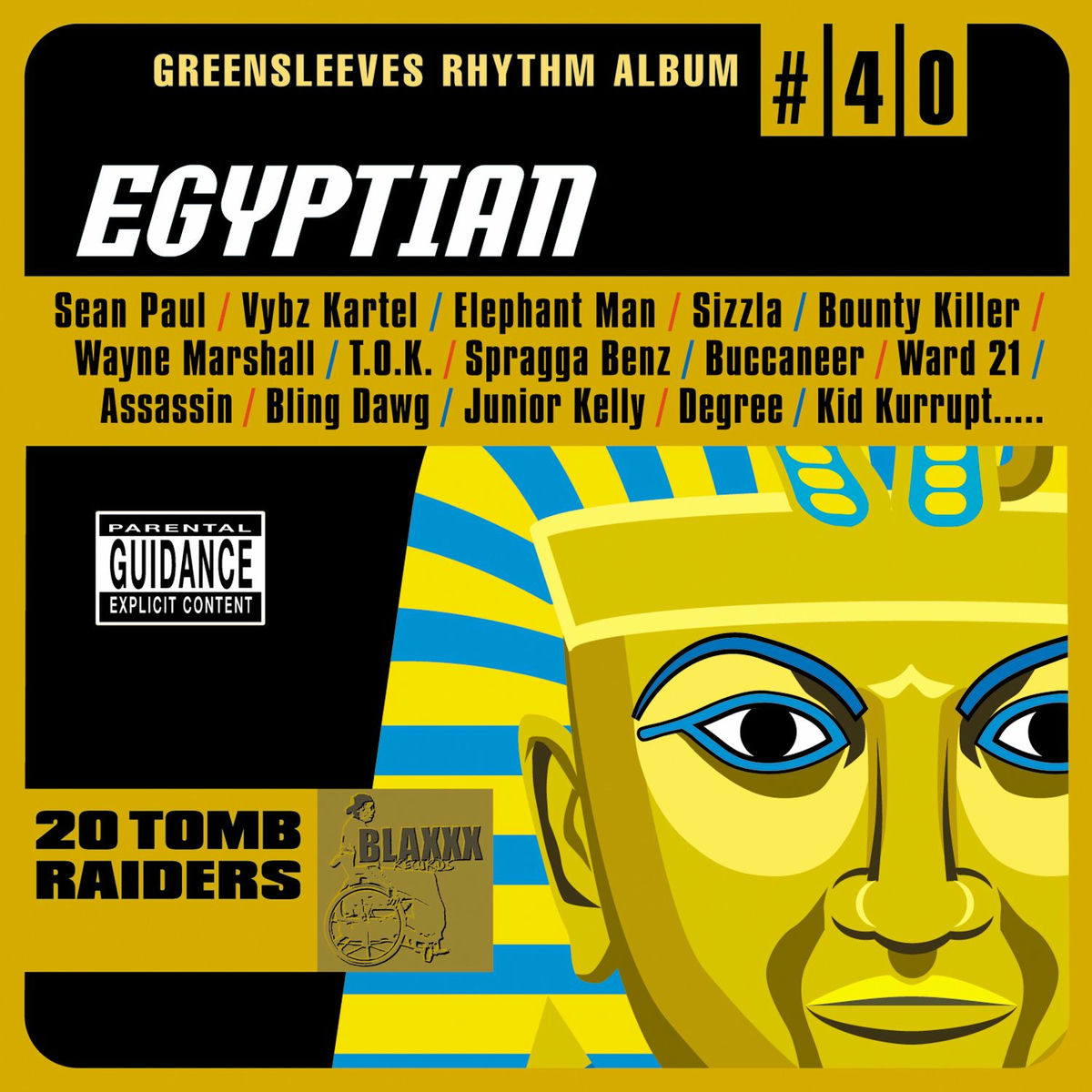 Album cover of Greensleeves Rhythm Album #40: Egyptian