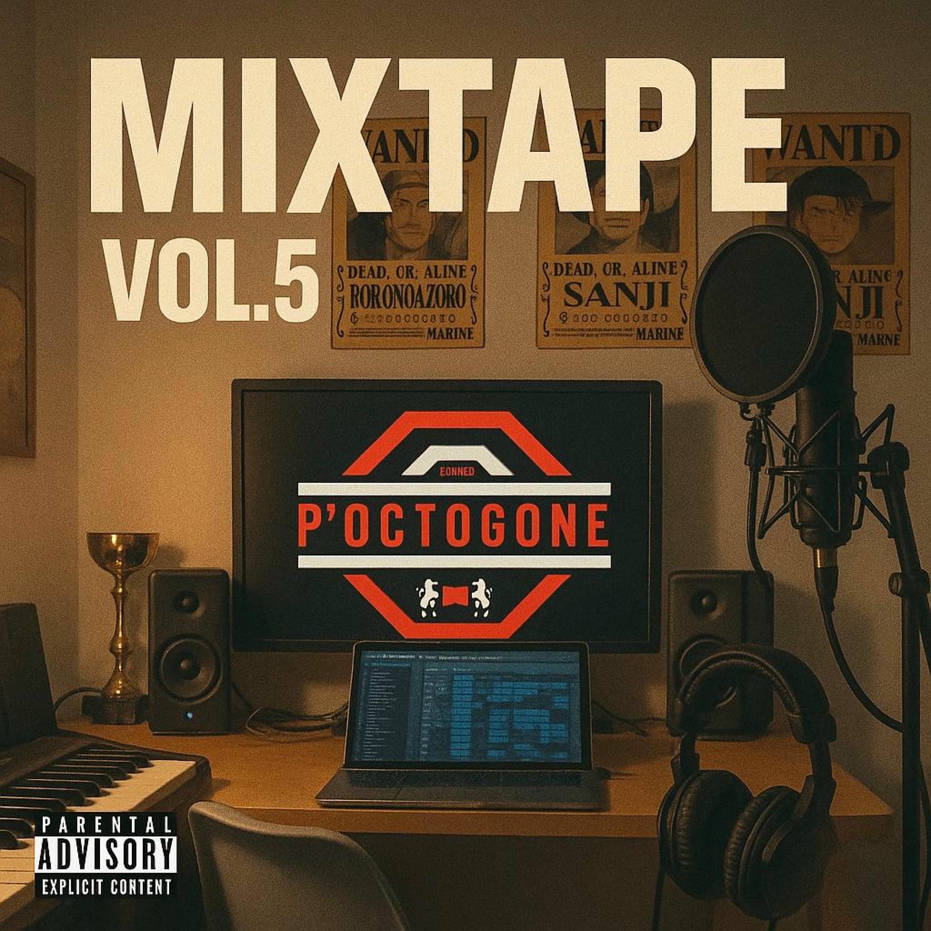Album cover of P'Octogone, mixtape vol.5