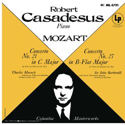 Cover of Mozart: Piano Concertos Nos. 21 & 27 (Remastered)