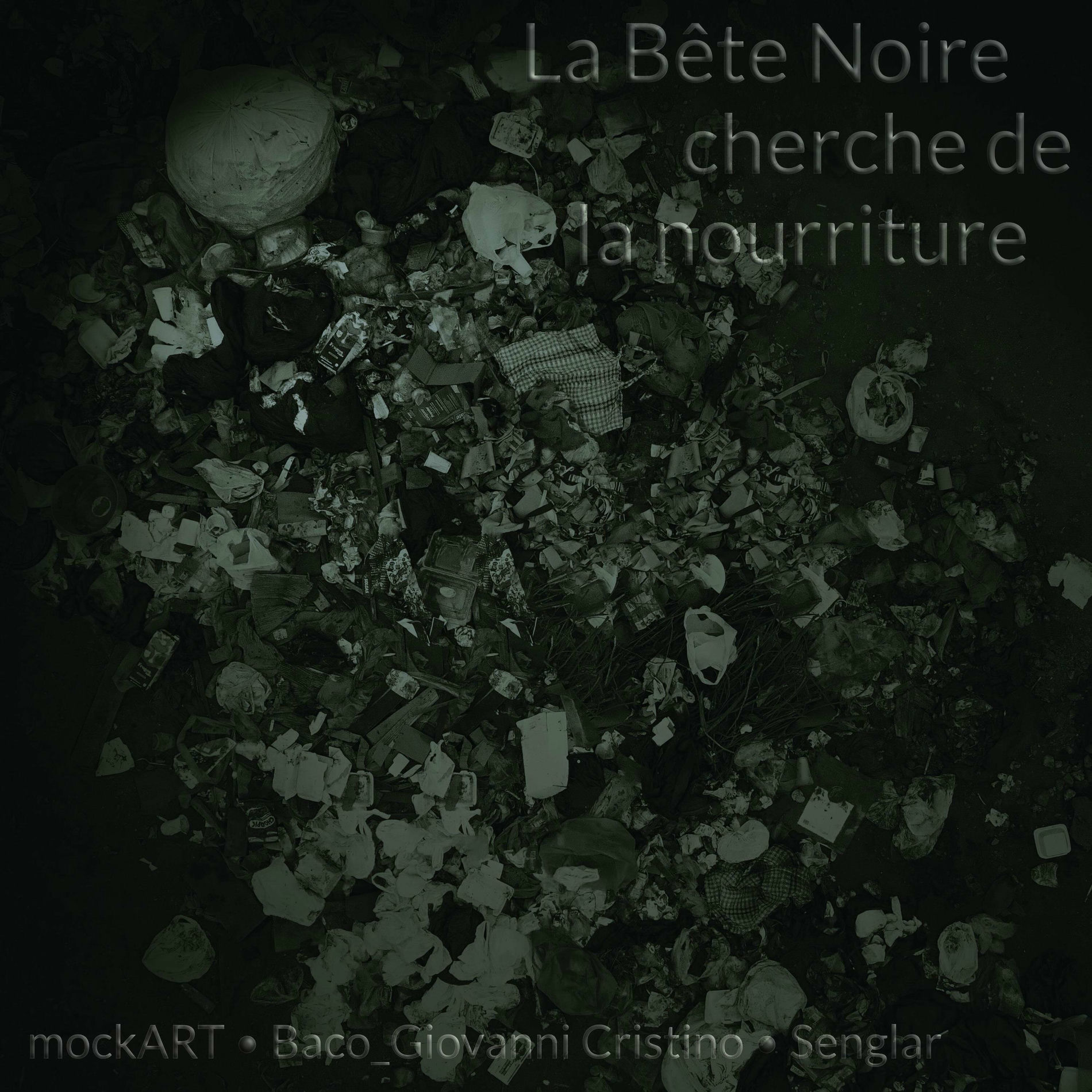 Album cover of La Bête Noire cherche de la nourriture