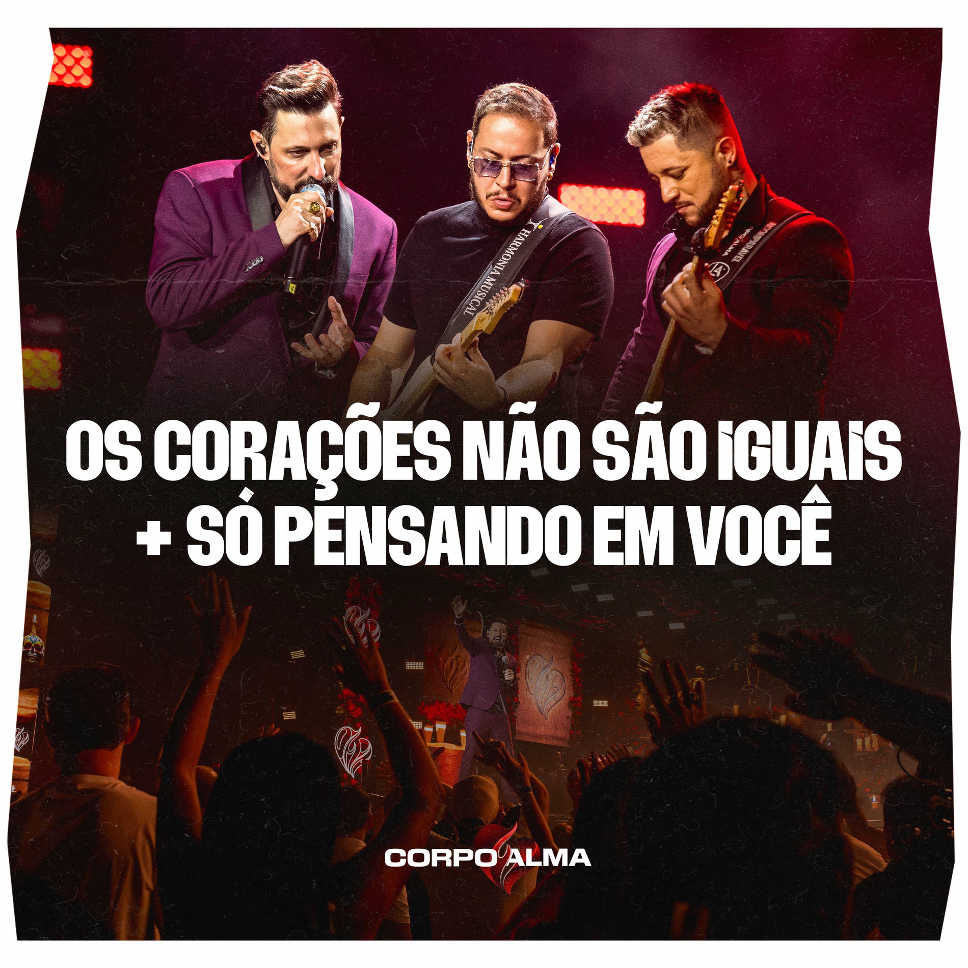 Album cover of Os Corações Não São Iguais / Só Pensando em Você