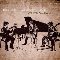 Cover of Brahms: Piano Quartets Nos. 1-3