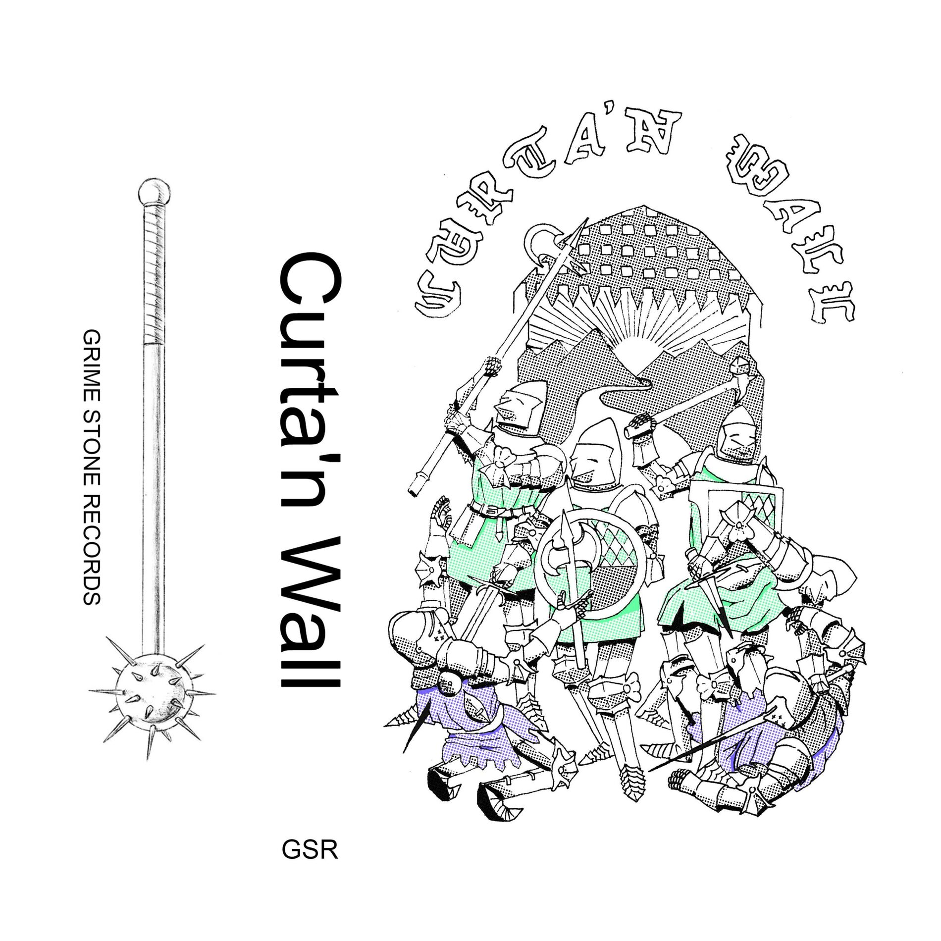 Album cover of Curta'n Wall