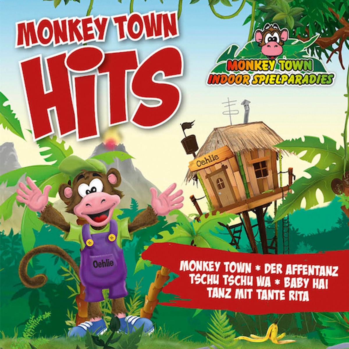 Album cover of Monkey Town Hits (Deutsch)
