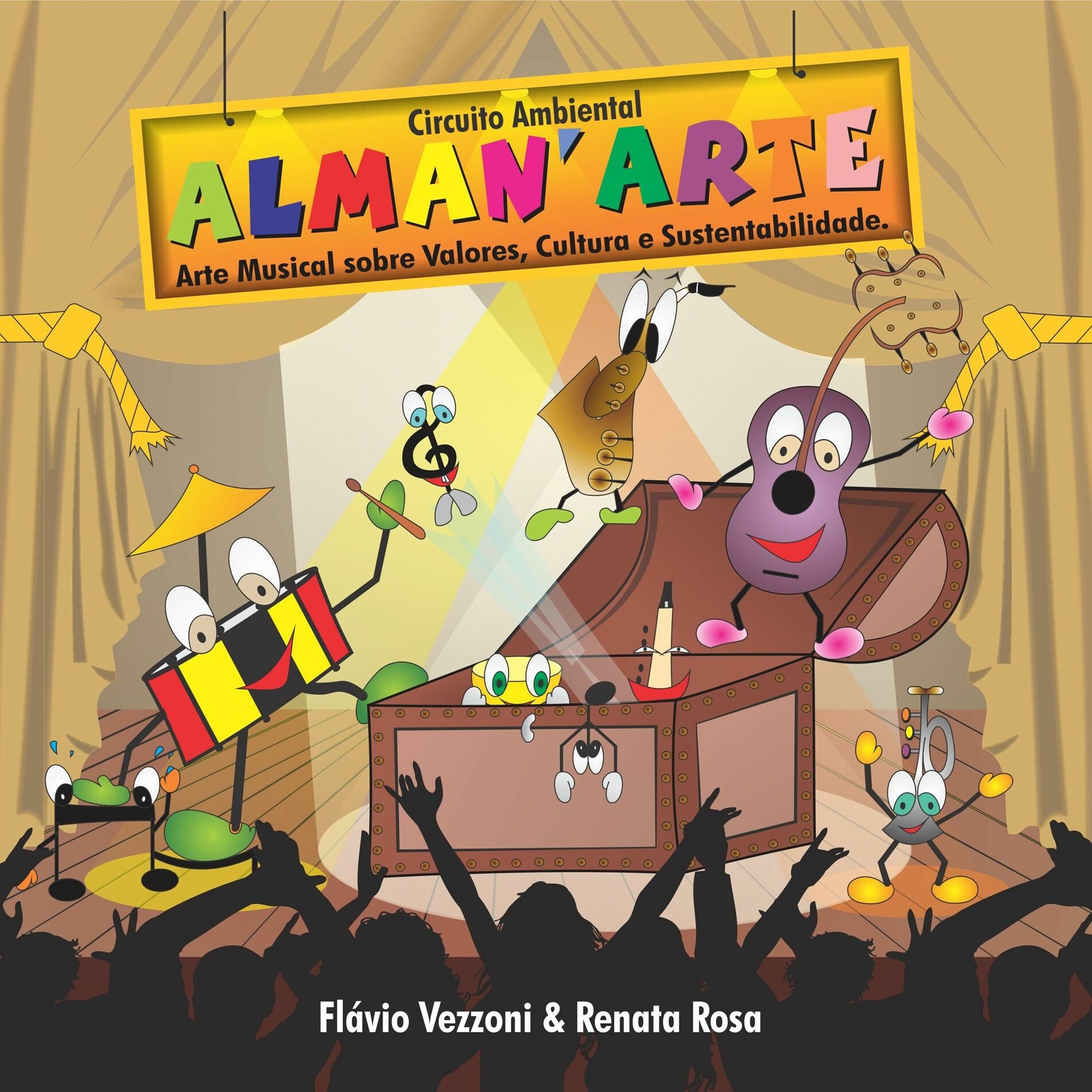 Album cover of ALMAN'ARTE: arte musical sobre valores, cultura e sustentabilidade