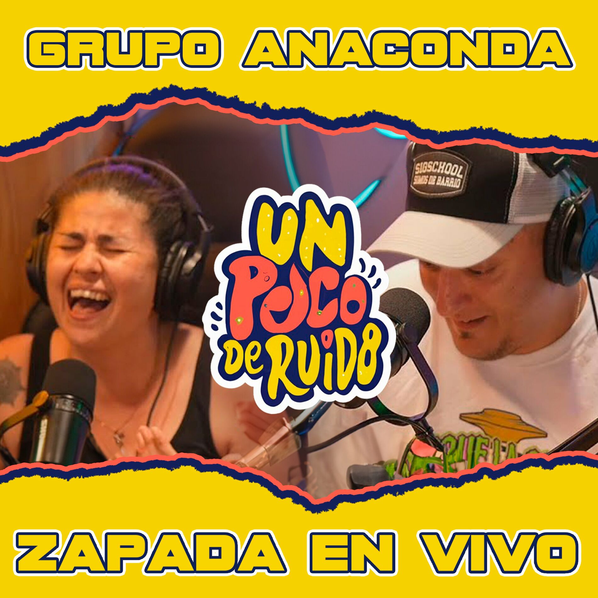 Album cover of GRUPO ANACONDA / Zapada EN VIVO en UN POCO DE RUIDO!