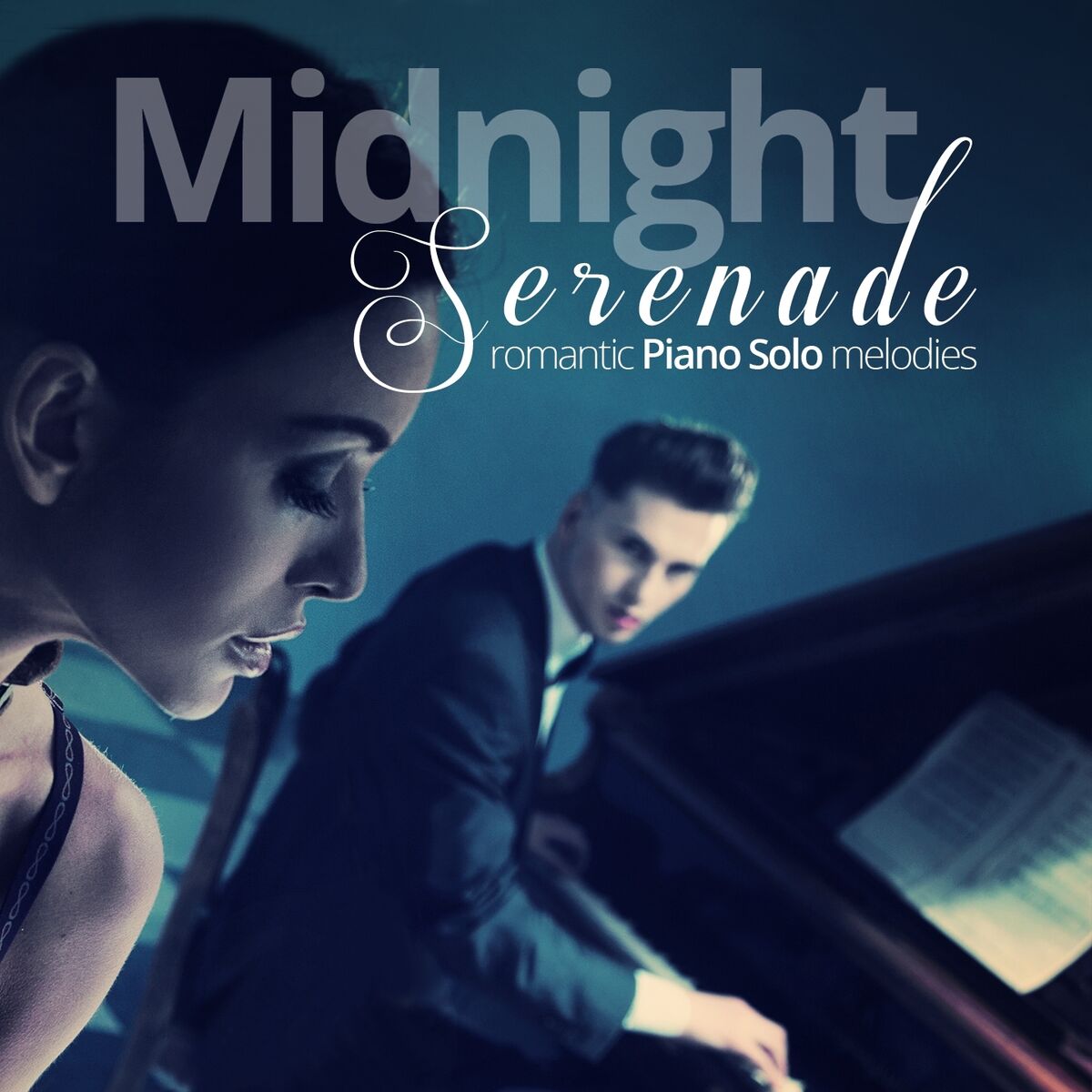 Album cover of Midnight Serenade (Romantic Piano Solo Melodies)