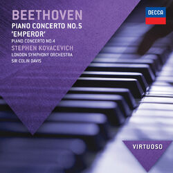 Cover of Beethoven: Piano Concerto No.5 - "Emperor"; Piano Concerto No.4