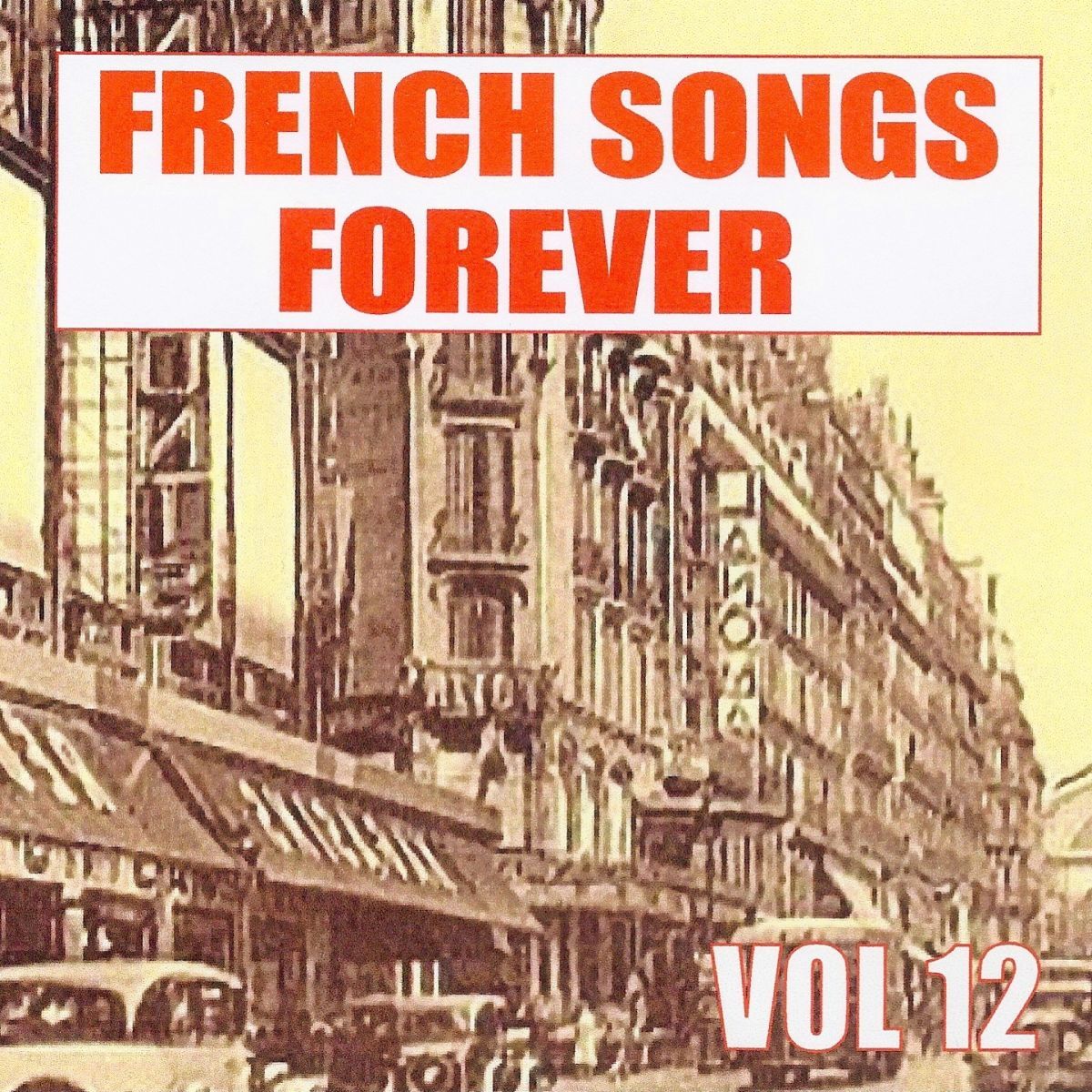 Album cover of French Songs Forever, Vol. 12