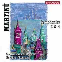 Cover of Martinů: Symphony No. 3 & Symphony No. 4