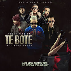 Cover of Te Boté (Clean Version)