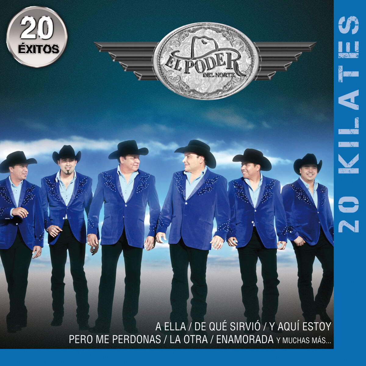 Album picture of 20 Kilates 20 Éxitos