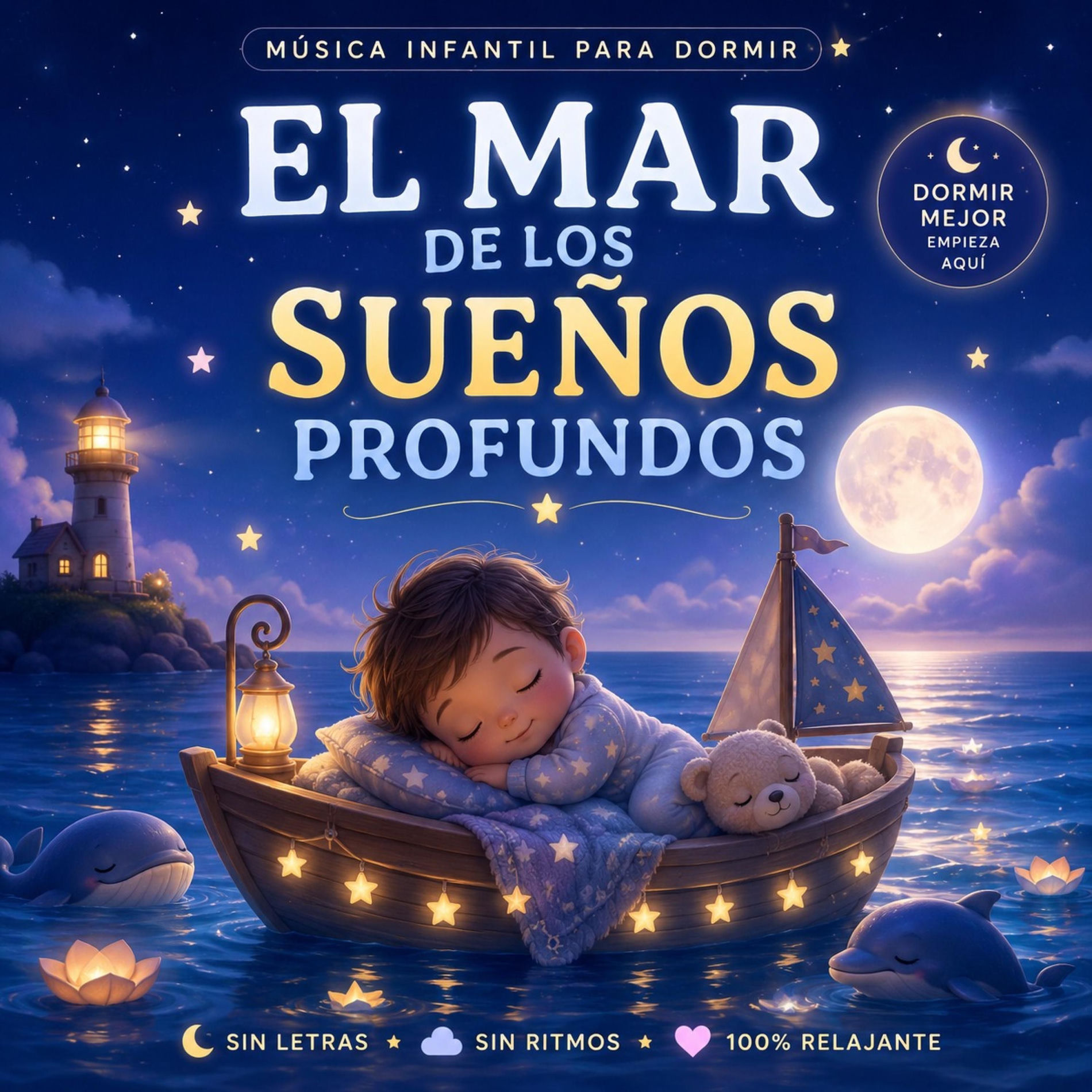 Album cover of El mar de los sueños profundos - Música Infantil para Dormir