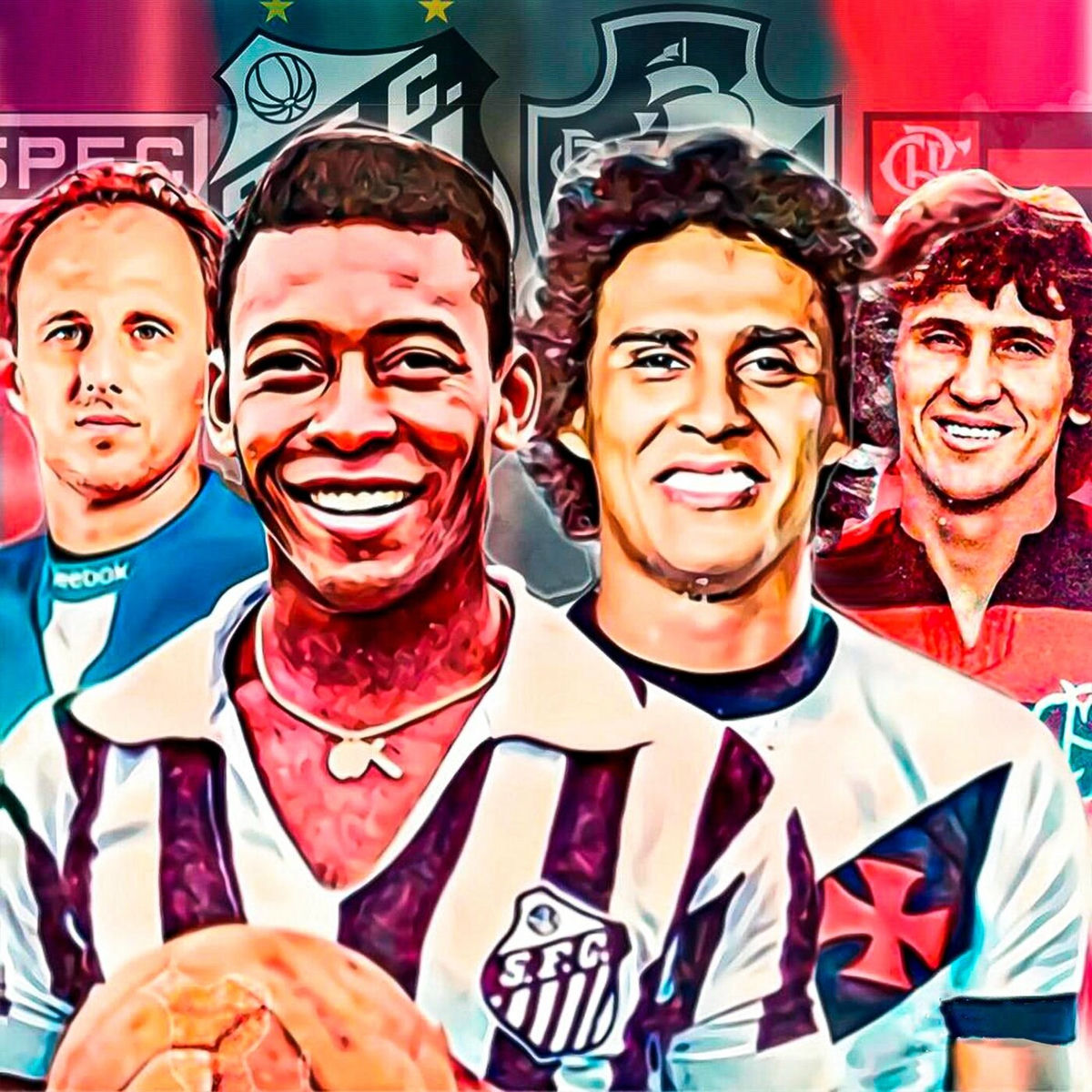 Album cover of OS MAIORES ÍDOLOS DOS CLUBES BRASILEIROS!