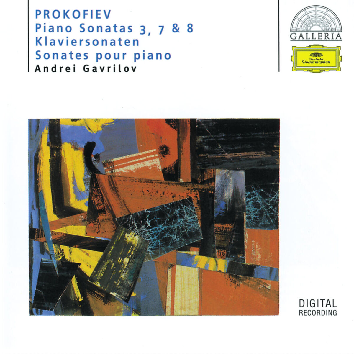 Album cover of Prokofiev: Piano Sonatas Nos.3, 7 & 8
