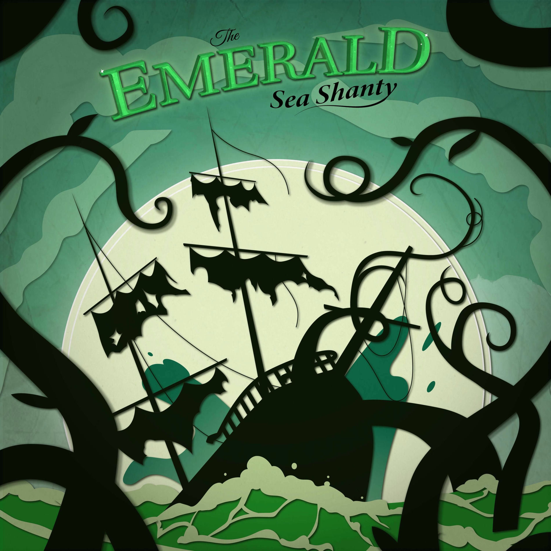 Album cover of The Emerald Sea Shanty (Inspired by Tress of the Emerald Sea) (feat. Cami-Cat)