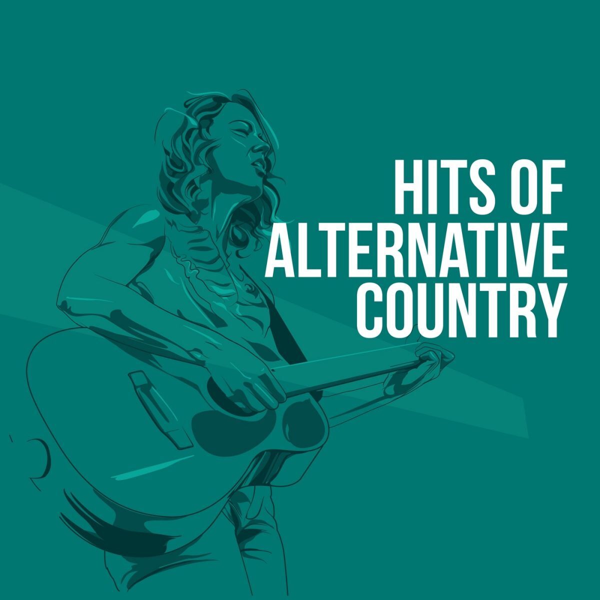 Album cover of Hits of Alternative Country