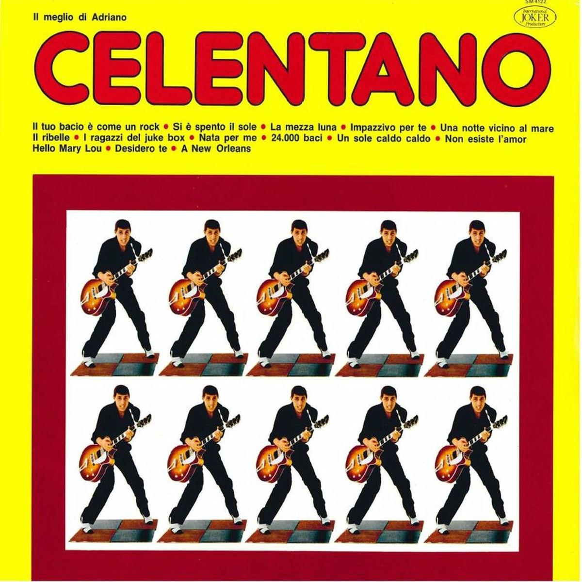 Album cover of Il meglio di Adriano Celentano