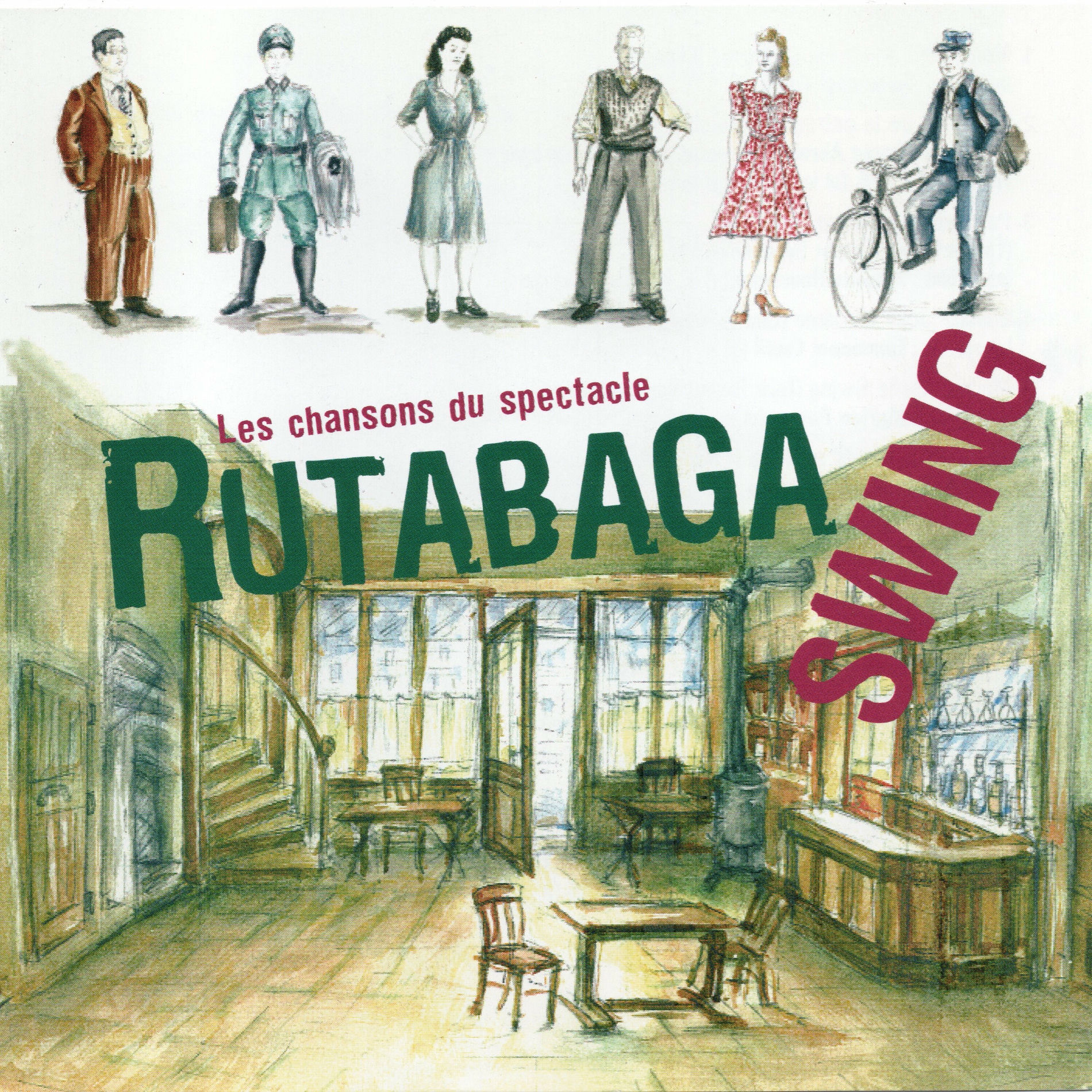 Album cover of Rutabaga Swing - les chansons du spectacle