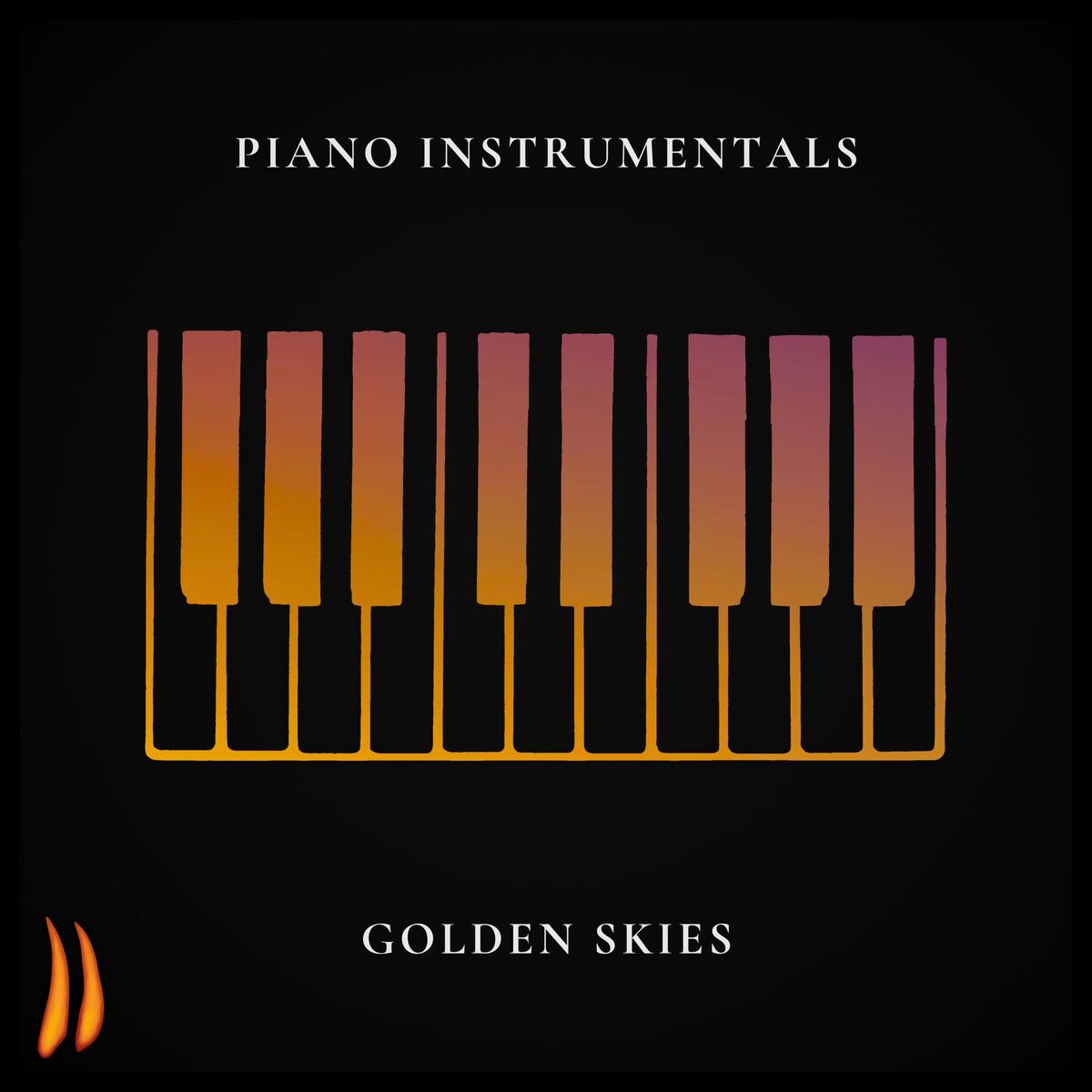 Album cover of Golden Skies (Piano Instrumentals)