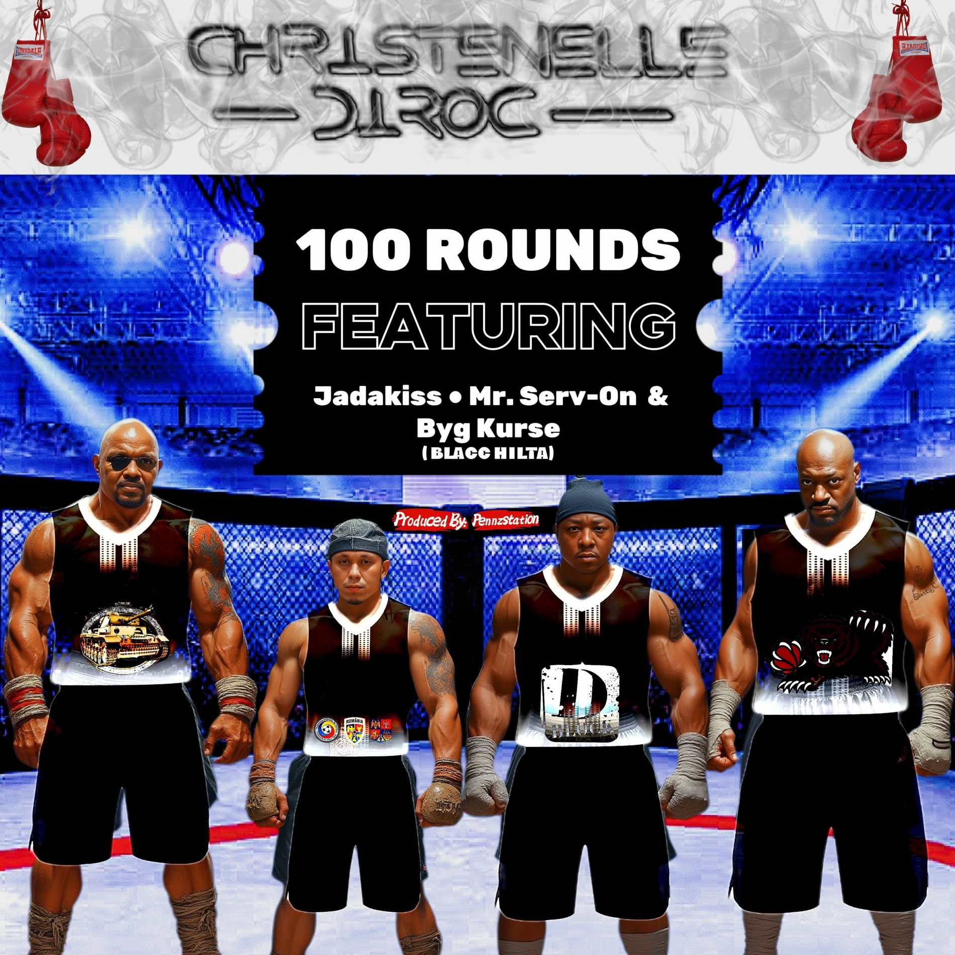 Album cover of 100 ROUNDS