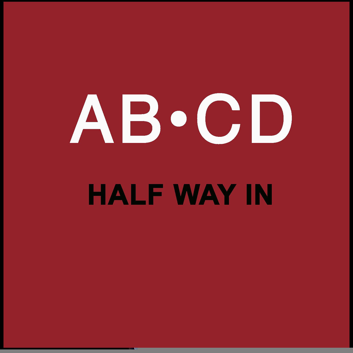 Album cover of Half Way In