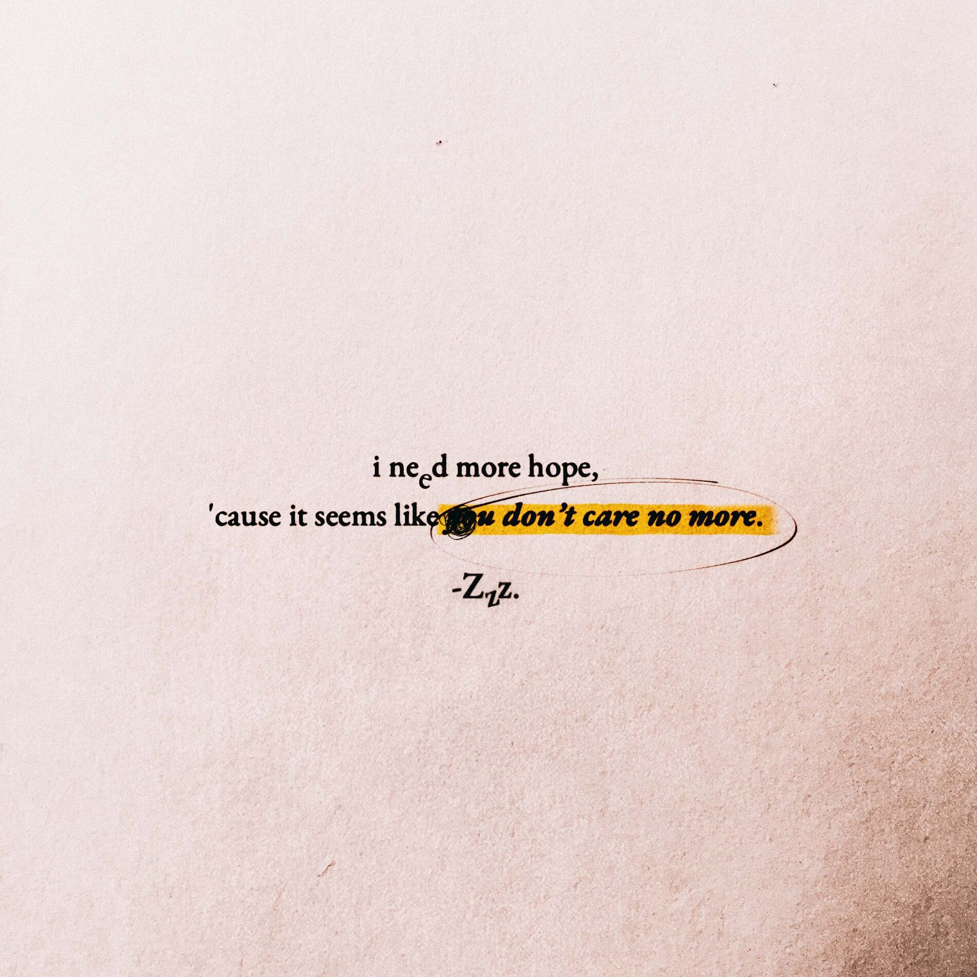 Album cover of u don't care no more