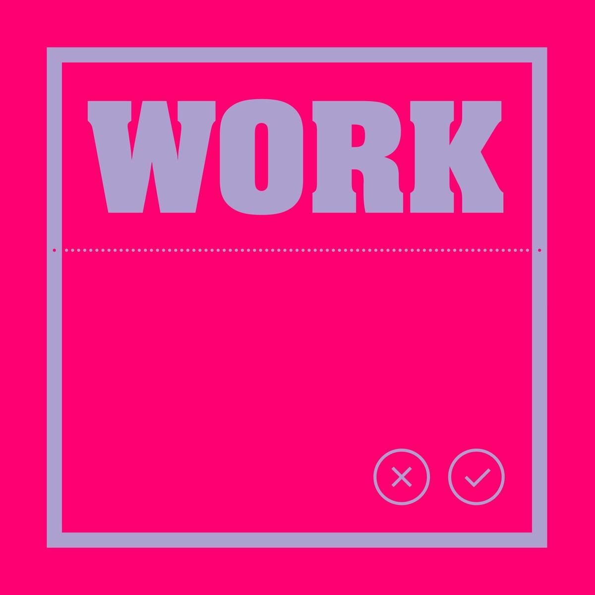 Album cover of Work