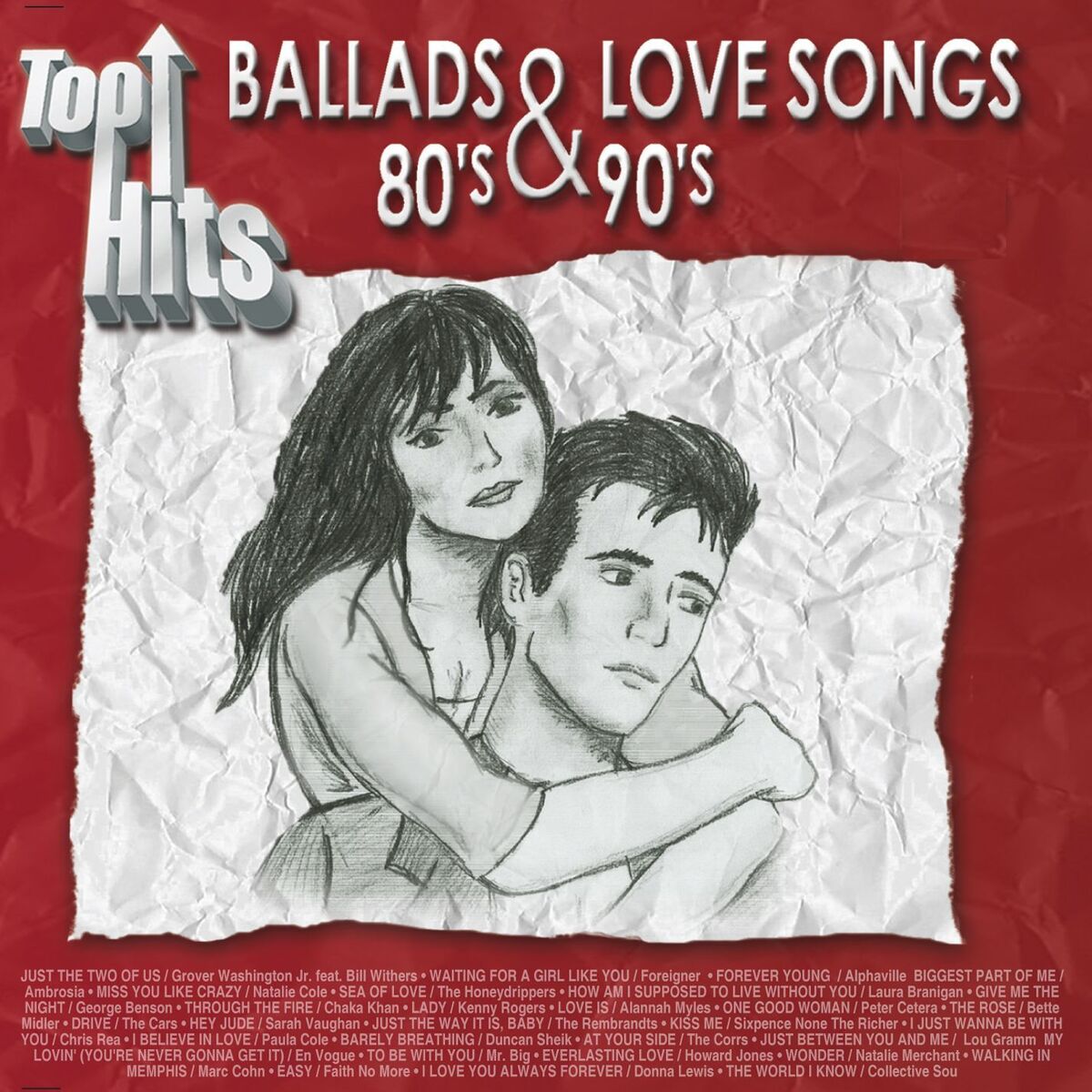 Album cover of Top Hits / Ballads & Love Song 80's & 90's