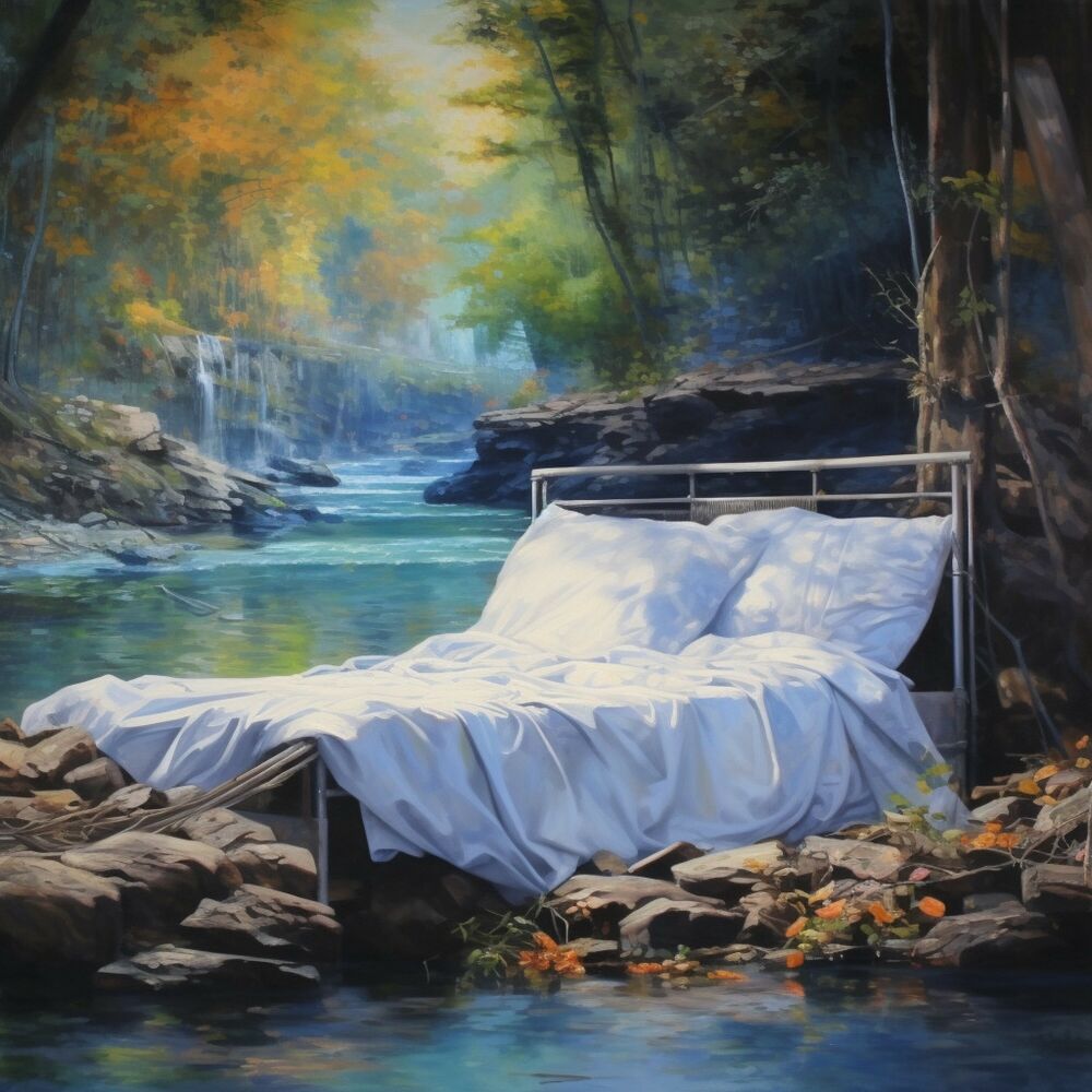 Picture of River Dreams: Sleep's Gentle Flow