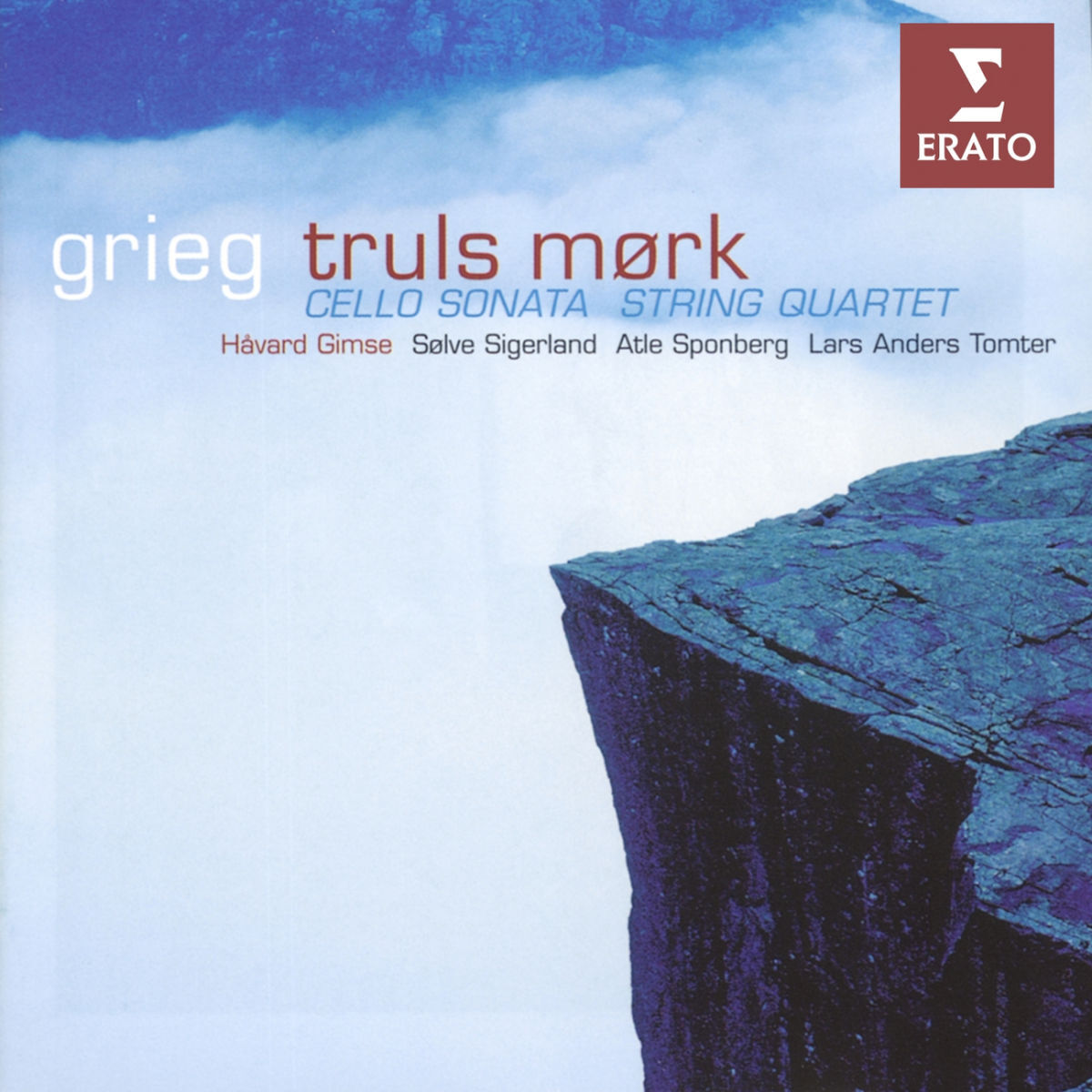 Album cover of Grieg - Cello Sonata/String Quartet