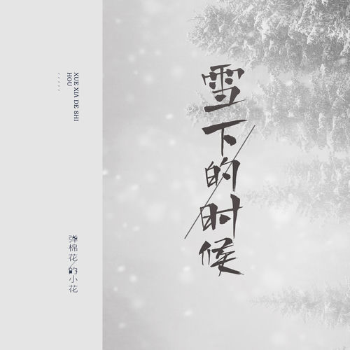 雪下的时候