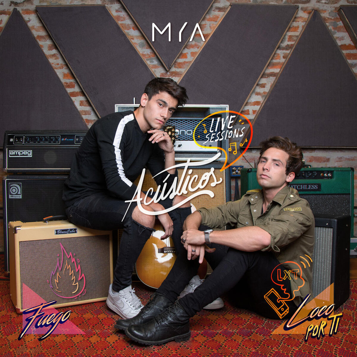 Album cover of Fuego / Loco Por Ti (Acústicos)