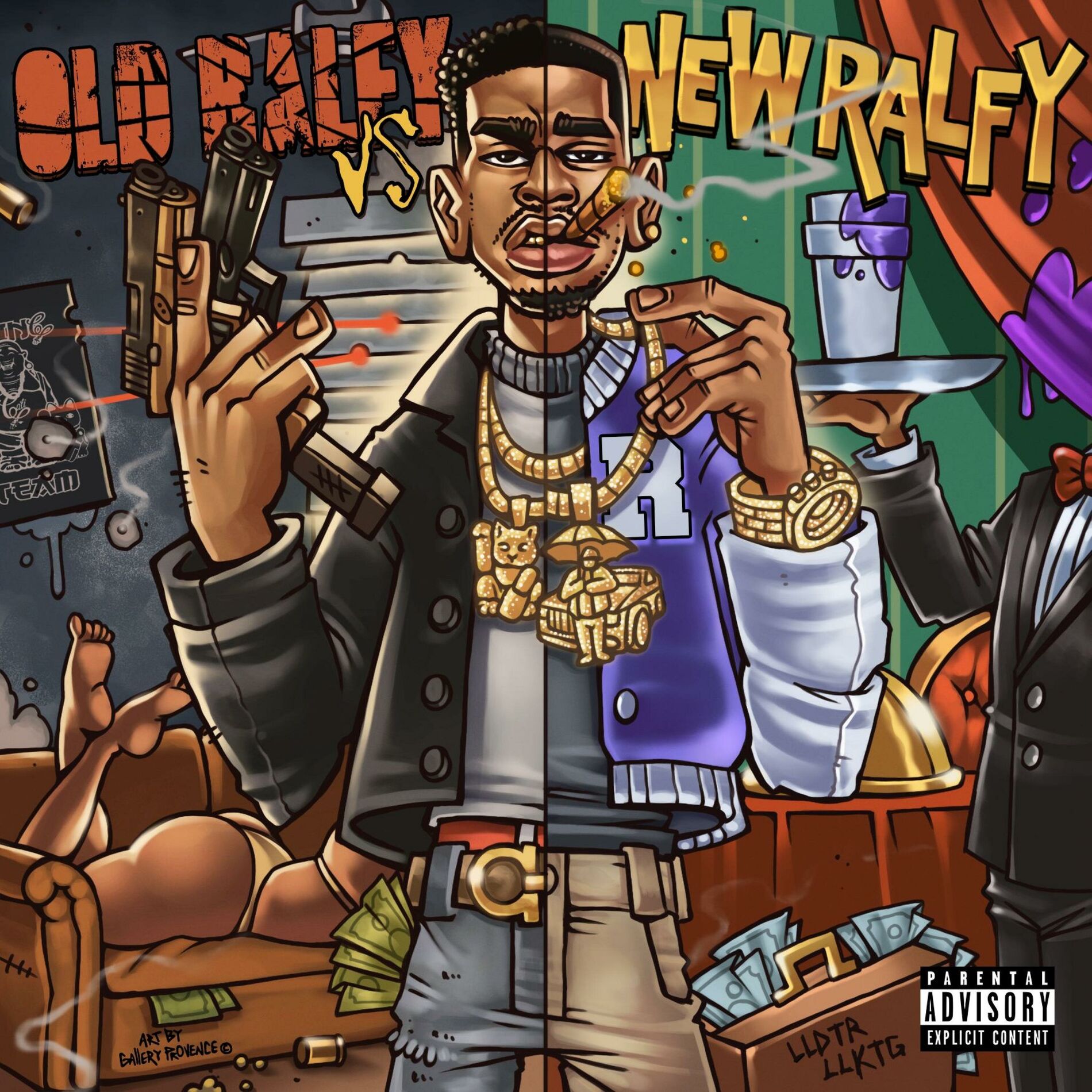 Album cover of Old Ralfy Vs. New Ralfy