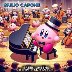 Cover of Green Greens (Kirby Piano Music)