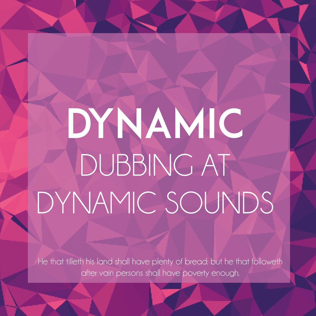 Album cover of Dynamic: Dubbing at Dynamic Sounds