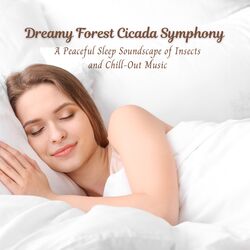 Cover of Dreamy Forest Cicada Symphony: A Peaceful Sleep Soundscape of Insects and Chill-Out Music