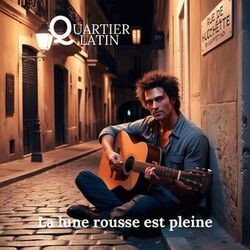 Cover of La lune rousse est pleine