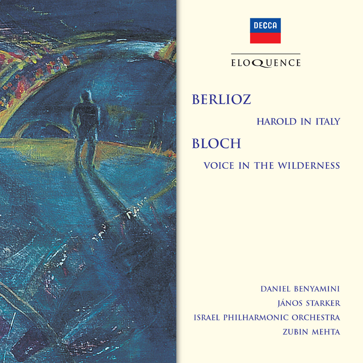 Album cover of Berlioz: Harold In Italy; Bloch: Voice In The Wilderness