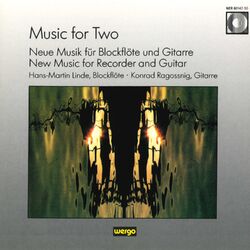 Cover of Music for Two: Neue Musik für Blockflöte und Gitarre