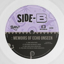 Cover of side-B : memoirs of echo unseen