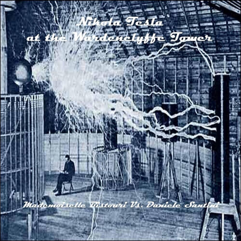 Picture of Nikola Tesla At the Wardenclyffe Tower