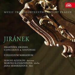 Cover of Jiránek: Concertos & Sinfonias, Music from Eighteenth-Century, Prague