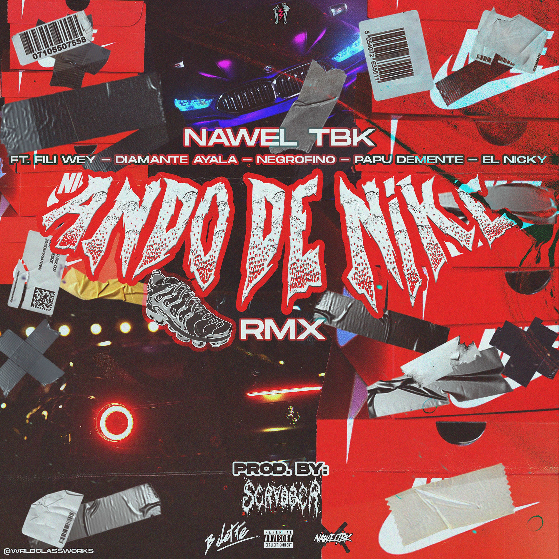 Album cover of Ando de Nike Rmx (Remix)