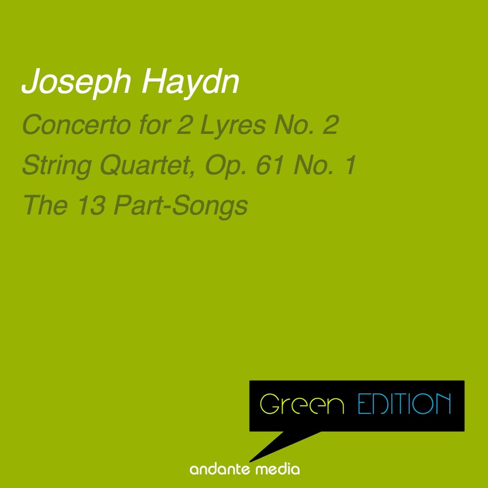 Picture of Green Edition - Haydn: Concerto for 2 Lyres No. 2 & The 13 Part-Songs