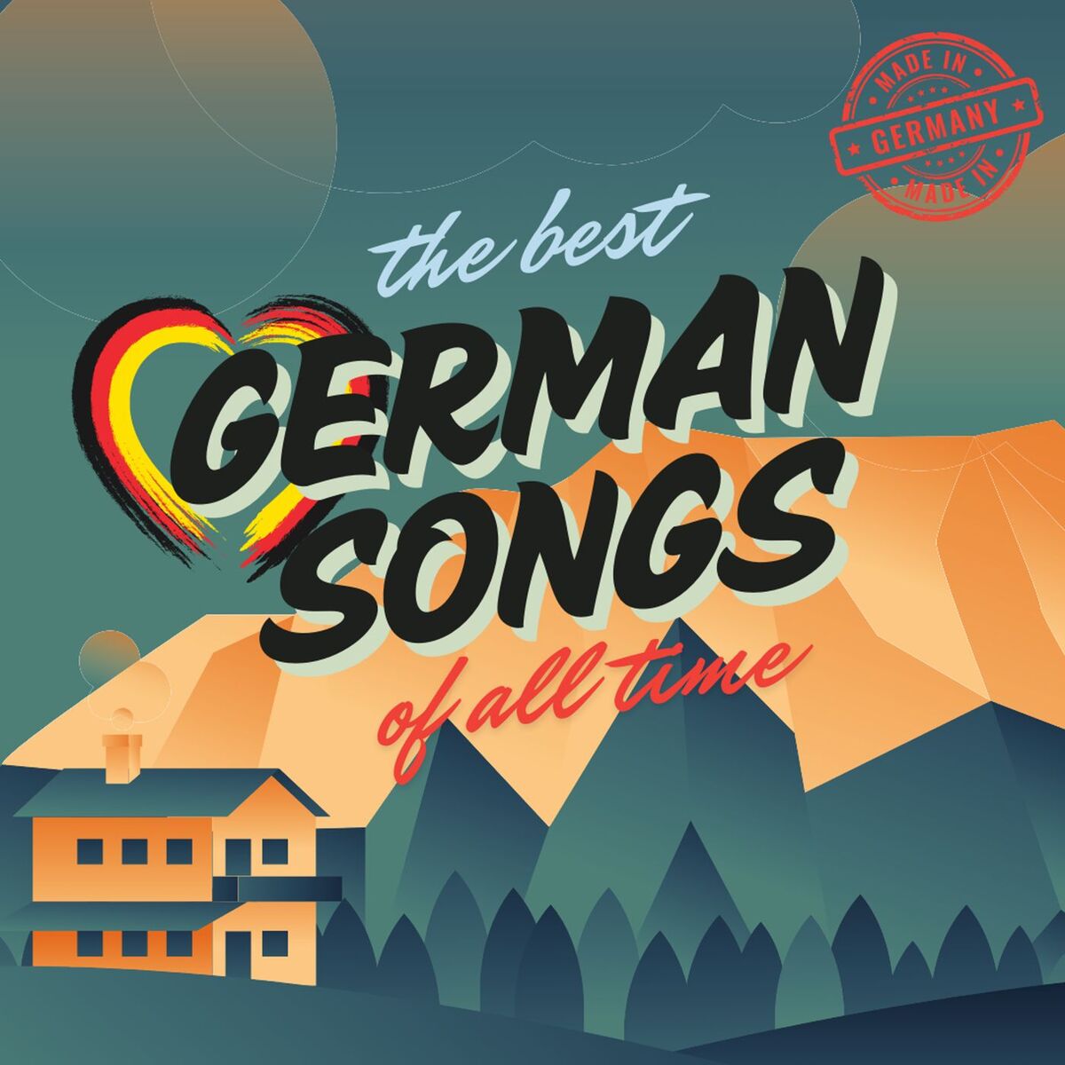 Album cover of The Best German Songs Of All Time