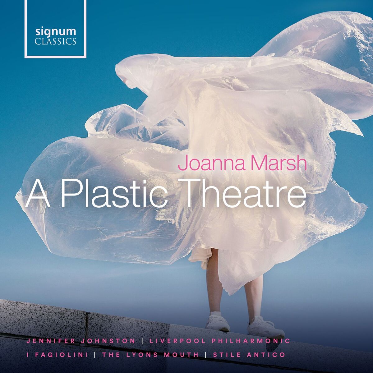 Album cover of A Plastic Theatre (Choral Works by Joanna Marsh)