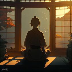 Cover of Relaxing New Age Music: Serene Melodies for Mindfulness and Meditation