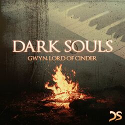 Cover of Gwyn, Lord of Cinder (From "Dark Souls")