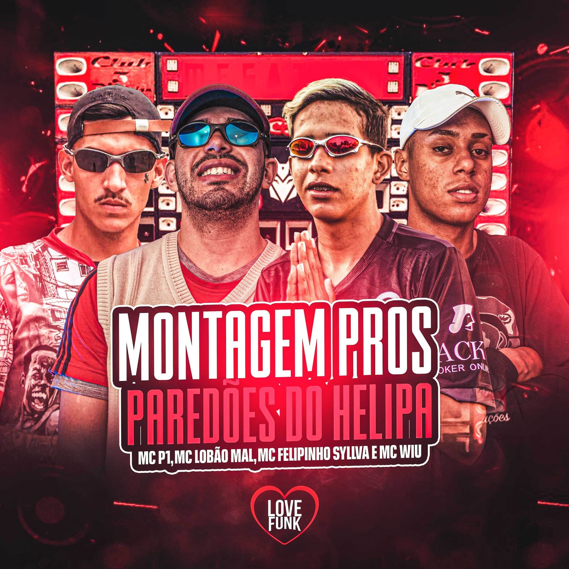 Album cover of Montagem Pros Paredões do Helipa